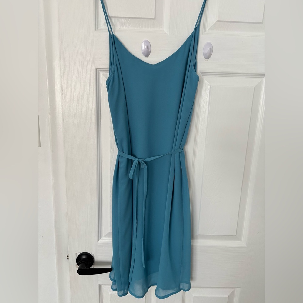 French Connection Teal Midi Dress